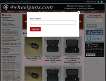 Tablet Screenshot of 4wheelguns.com